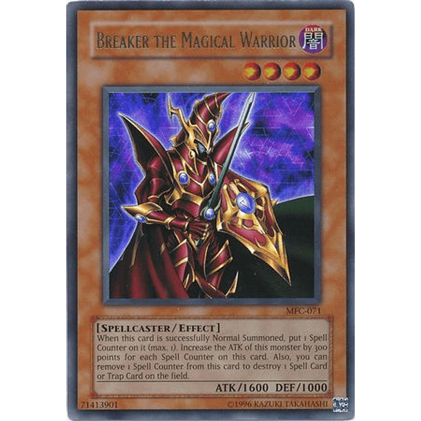 Breaker the Magical Warrior - MFC-071 - Ultra Rare 1st Edition