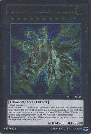 Ultimate Rare - Number C107: Neo Galaxy-Eyes Tachyon Dragon - PRIO-EN041 Unlimited 1