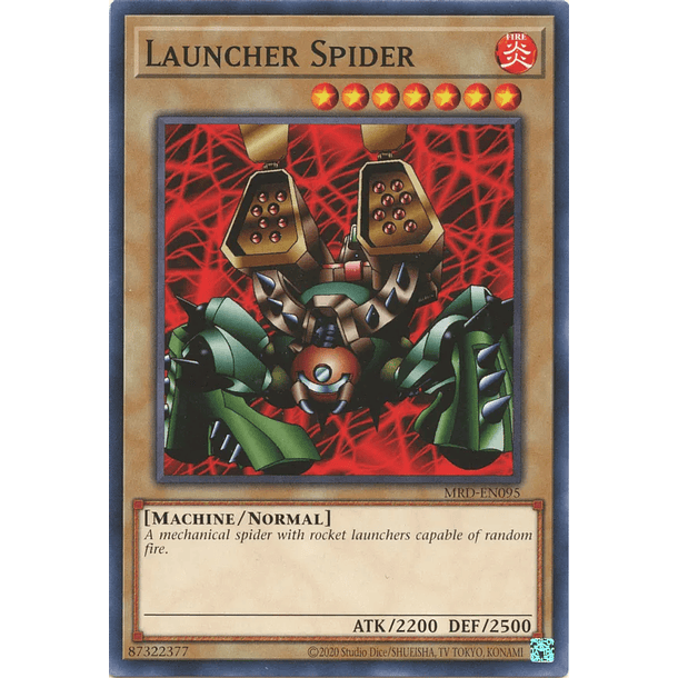 Launcher Spider - MRD-095 - Common Unlimited (25TH Reprint)