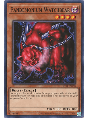 Pandemonium Watchbear - DCR-EN058 - Common Unlimited (25th Reprint)