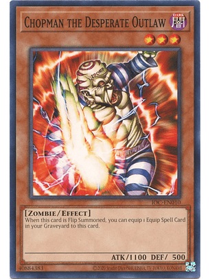 Chopman the Desperate Outlaw - IOC-EN010 - Common Unlimited (25th Reprint)