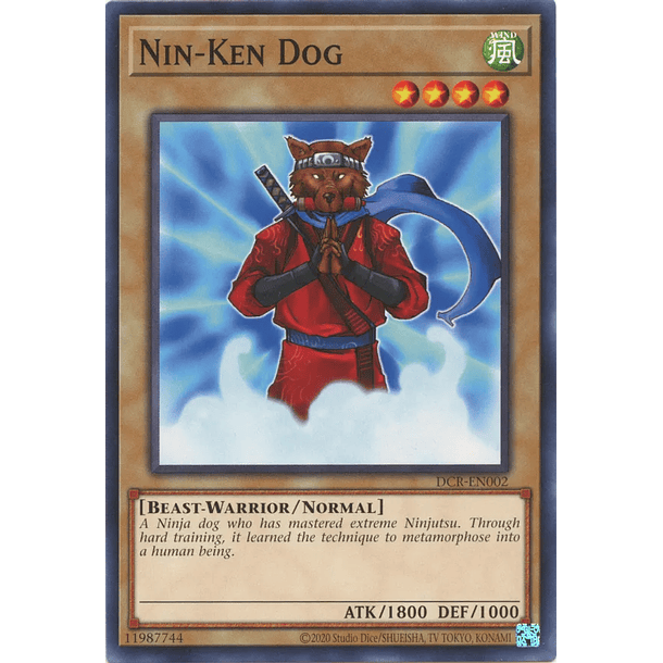 Nin-Ken Dog - DCR-EN002 - Common Unlimited (25th Reprint)