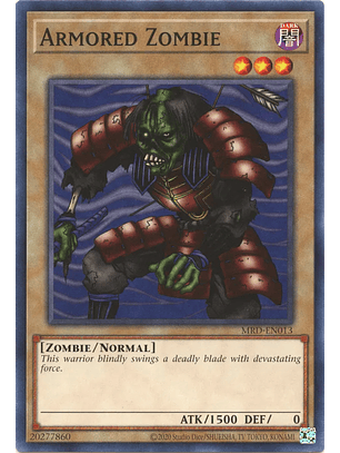 Armored Zombie - MRD-EN013 - Common Unlimited (25th Reprint)
