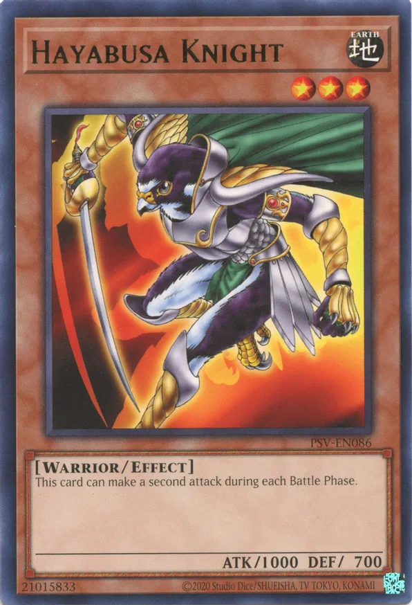 Hayabusa Knight - PSV-EN086 - Rare Unlimited (25th Reprint) 1