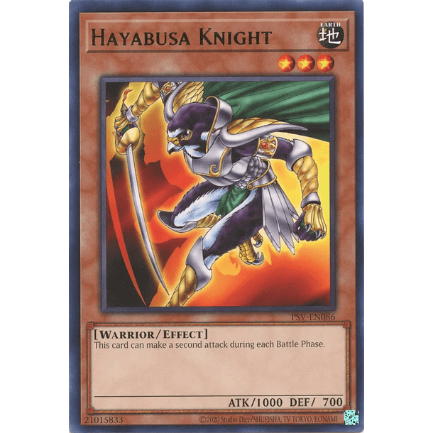 Hayabusa Knight - PSV-EN086 - Rare Unlimited (25th Reprint)
