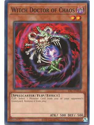 Witch Doctor of Chaos - IOC-EN016 - Common Unlimited (25th Reprint)
