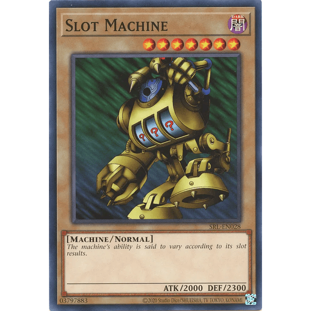 Slot Machine - SRL-EN028 - Common Unlimited (25th Reprint)