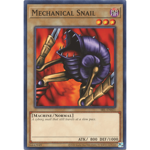 Mechanical Snail - SRL-EN021 - Common Unlimited (25th Reprint)