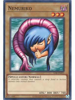 Nemuriko - LOB-EN013 - Common Unlimited (25th Reprint)