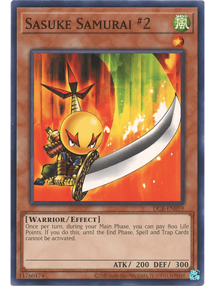 Sasuke Samurai #2 - DCR-EN059 - Common Unlimited (25th Reprint)