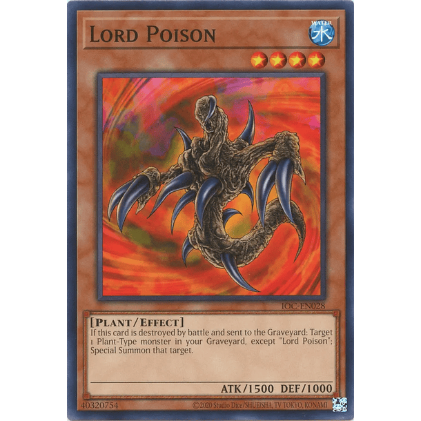 Lord Poison - IOC-EN028 - Common Unlimited (25th Reprint)