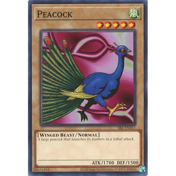 Peacock - SRL-EN011 - Common Unlimited (25th Reprint)