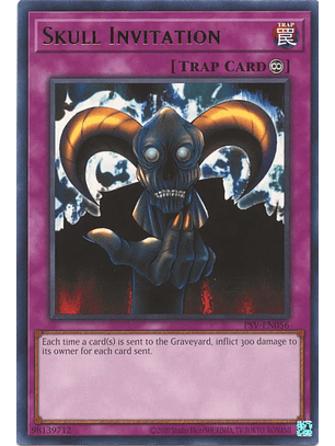 Skull Invitation - PSV-EN056 - Rare Unlimited (25th Reprint)