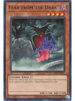 Fear from the Dark - DCR-EN025 - Rare Unlimited (25th Reprint)