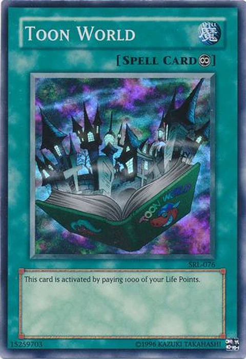 Toon World - SRL-EN076 - Super Rare Unlimited (25th Reprint)