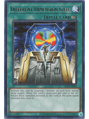 Different Dimension Gate - DCR-EN044 - Rare Unlimited (25th Reprint)