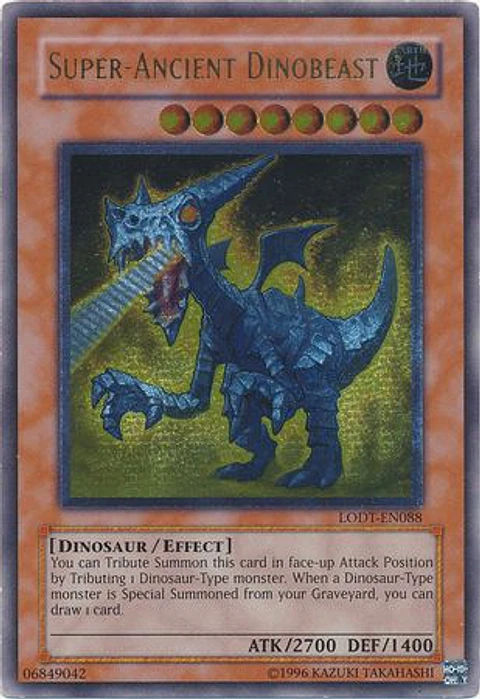 Ultimate Rare - Super-Ancient Dinobeast - LODT-EN088
