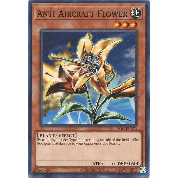 Anti-Aircraft Flower - IOC-EN076 - Common Unlimited (25th Reprint)