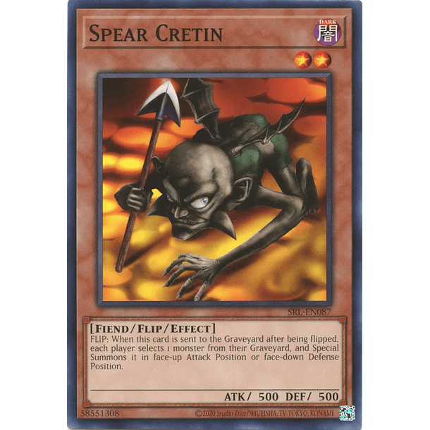 Spear Cretin - SRL-EN087 - Common Unlimited (25th Reprint)