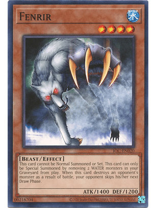Fenrir - IOC-EN020 - Common Unlimited (25th Reprint)