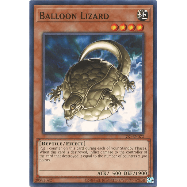 Balloon Lizard - IOC-EN072 - Common Unlimited (25th Reprint)