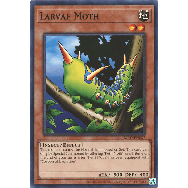 Larvae Moth - MRD-EN007 - Common Unlimited (25th Reprint)