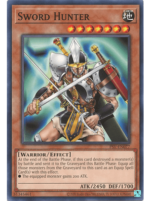 Sword Hunter - PSV-EN077 - Common Unlimited (25th Reprint)