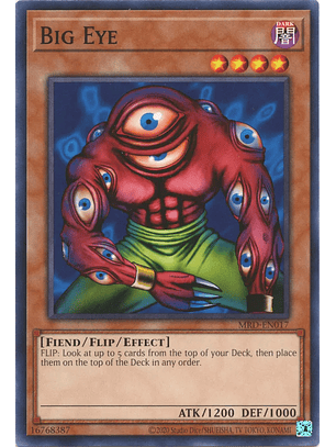 Big Eye - MRD-EN017 - Common Unlimited (25th Reprint)