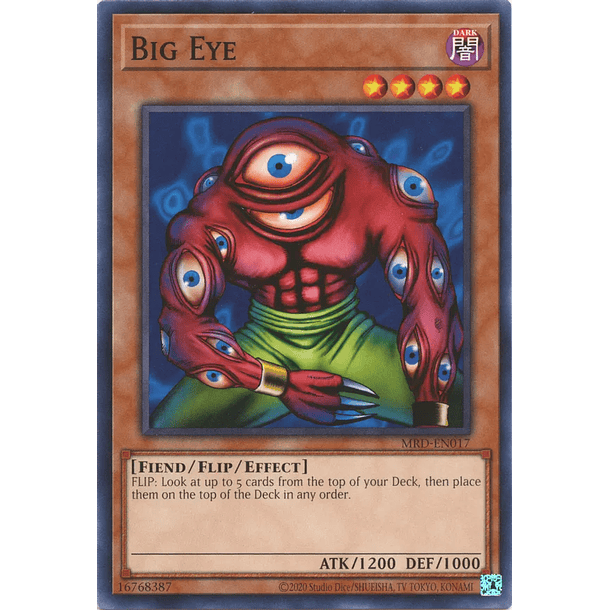 Big Eye - MRD-EN017 - Common Unlimited (25th Reprint)