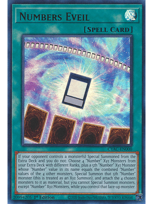 Numbers Eveil - CYAC-EN000 - Ultra Rare