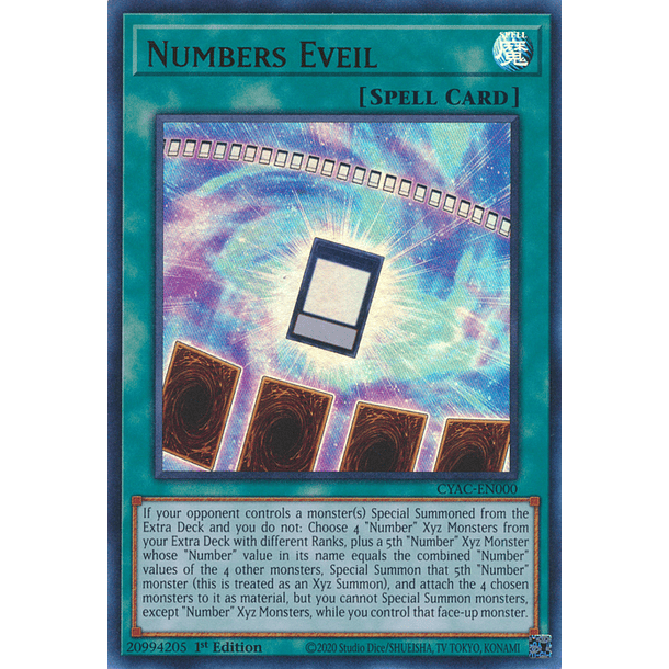 Numbers Eveil - CYAC-EN000 - Ultra Rare