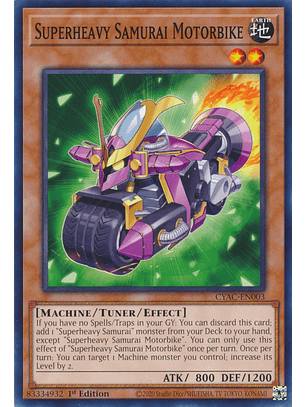 Superheavy Samurai Motorbike - CYAC-EN003 - Common