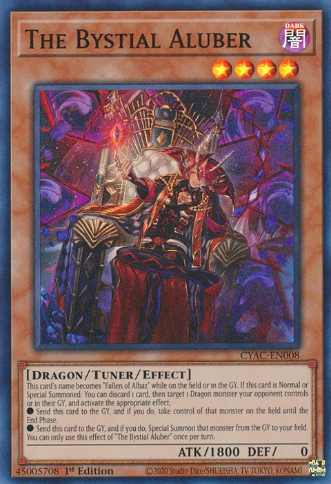 The Bystial Aluber - CYAC-EN008 - Super Rare 