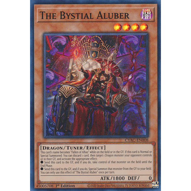 The Bystial Aluber - CYAC-EN008 - Super Rare 