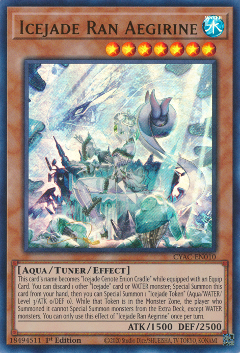 Icejade Ran Aegirine - CYAC-EN010 - Ultra Rare 1