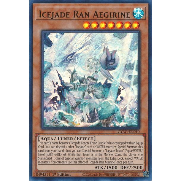 Icejade Ran Aegirine - CYAC-EN010 - Ultra Rare