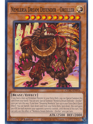Nemleria Dream Defender - Oreiller - CYAC-EN016 - Common