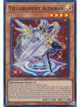 Tellarknight Altairan - CYAC-EN020 - Super Rare