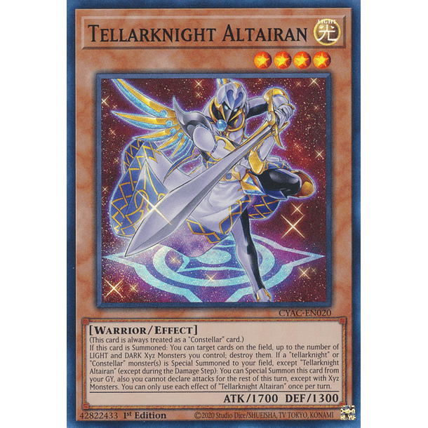 Tellarknight Altairan - CYAC-EN020 - Super Rare