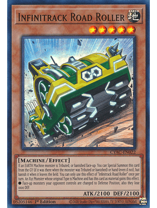 Infinitrack Road Roller - CYAC-EN022 - Ultra Rare