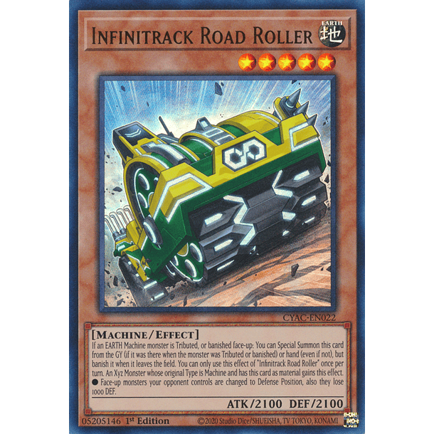 Infinitrack Road Roller - CYAC-EN022 - Ultra Rare