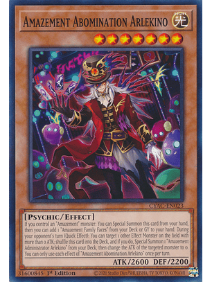 Amazement Abomination Arlekino - CYAC-EN023 - Common