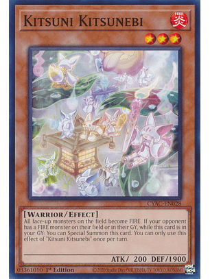 Kitsuni Kitsunebi - CYAC-EN028 - Common