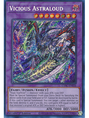 Vicious Astraloud - CYAC-EN036 - Secret Rare