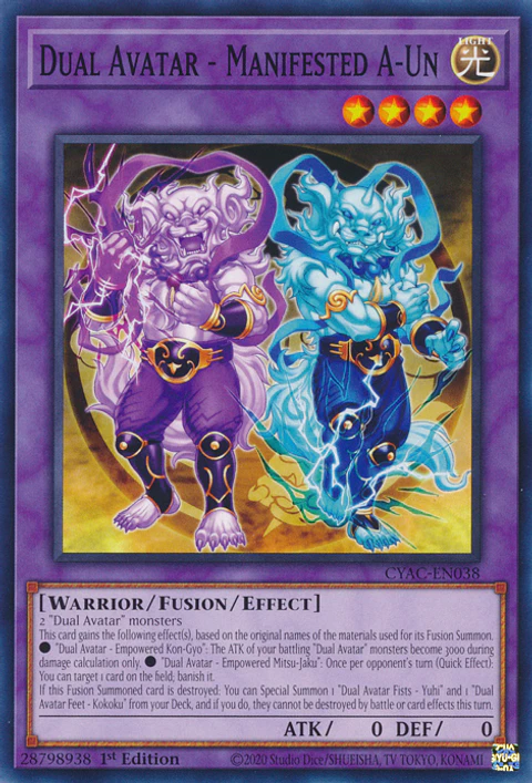 Dual Avatar - Manifested A-Un - CYAC-EN038 - Common