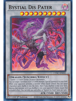 Bystial Dis Pater - CYAC-EN041 - Ultra Rare