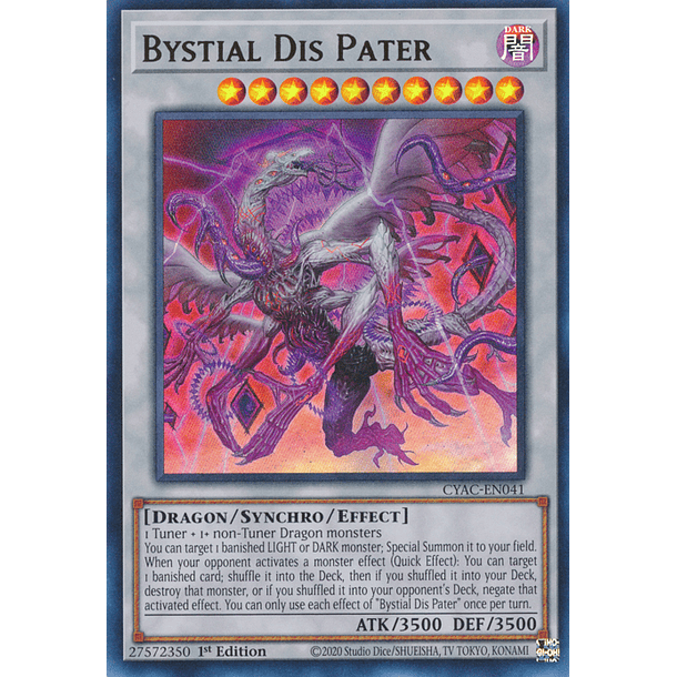 Bystial Dis Pater - CYAC-EN041 - Ultra Rare