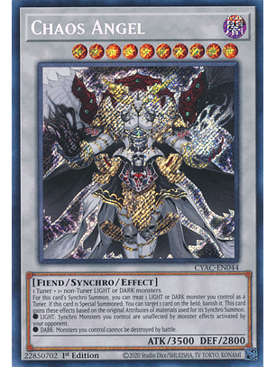 Chaos Angel - CYAC-EN044 - Secret Rare