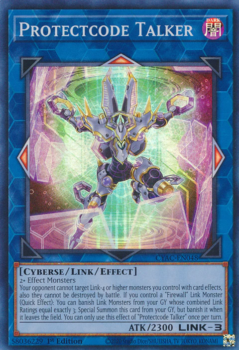 Protectcode Talker - CYAC-EN048 - Super Rare 