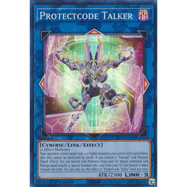 Protectcode Talker - CYAC-EN048 - Super Rare 